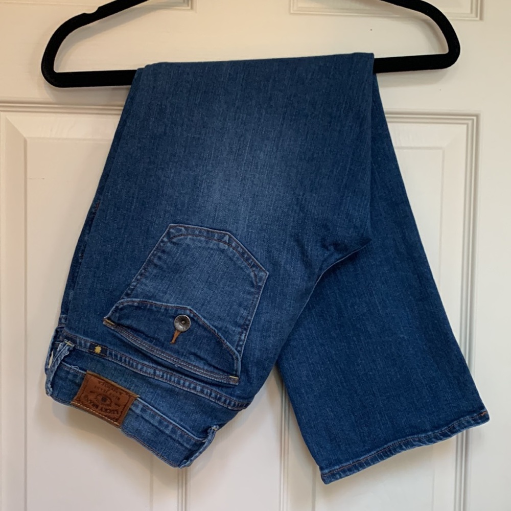 Lucky brand sweet crop Capri jeans size 10/30